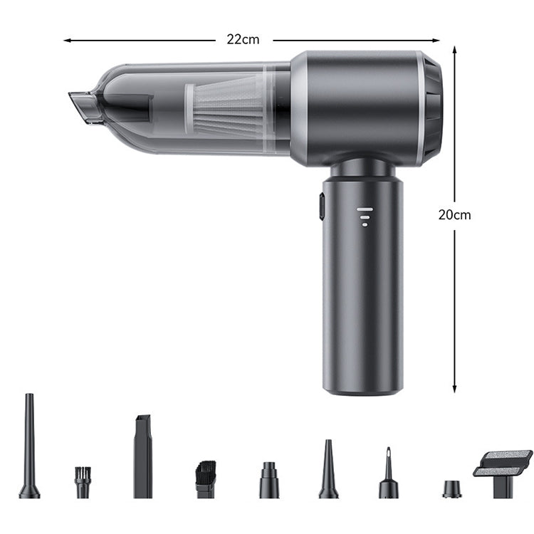 Cordless Handheld Vacuum – 15000Pa Suction for Home, Car & Pet Hair