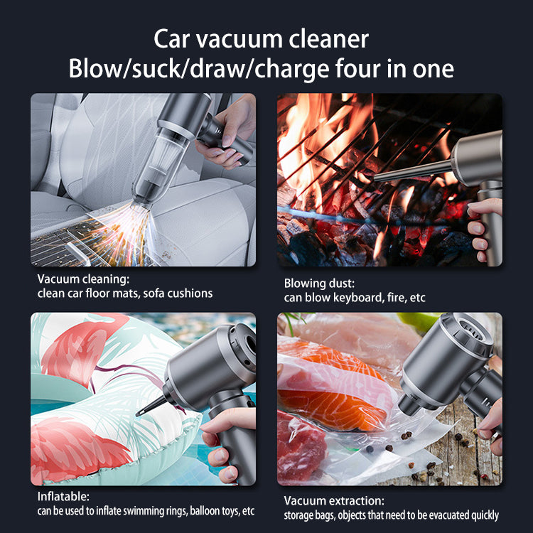 Cordless Handheld Vacuum – 15000Pa Suction for Home, Car & Pet Hair
