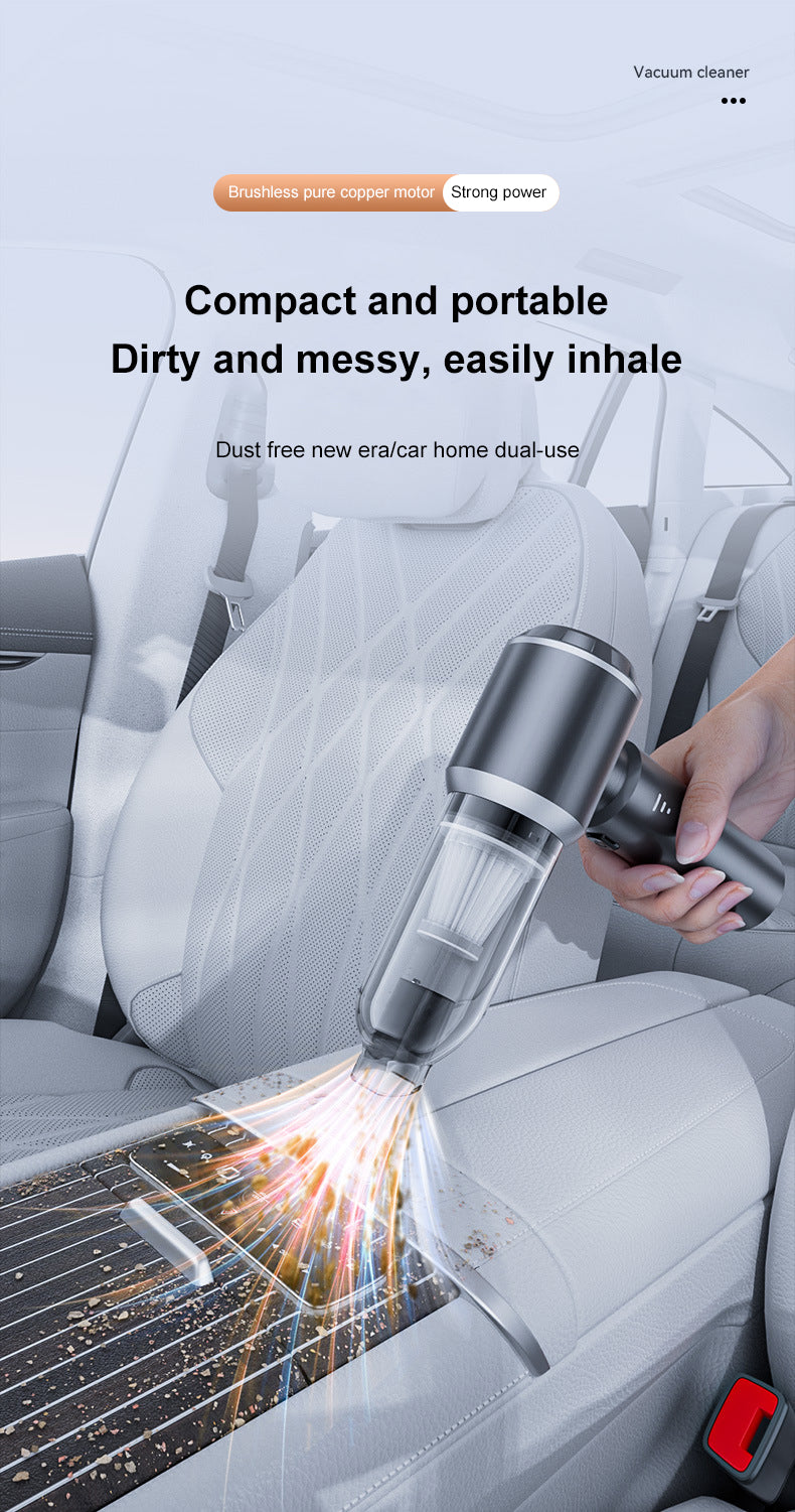 Cordless Handheld Vacuum – 15000Pa Suction for Home, Car & Pet Hair