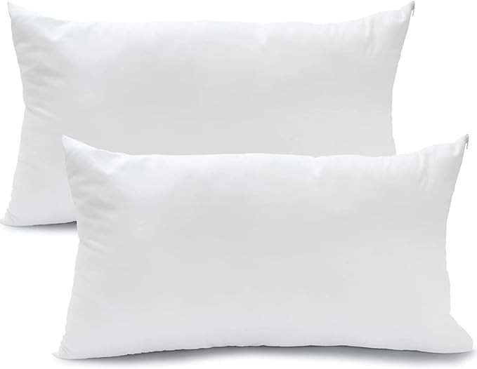 GRANDx 2-Pack Firm Microfiber Pillows – Orthopedic & Hypoallergenic